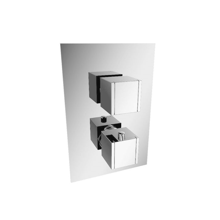 Isenberg 3/4″ Thermostatic Valve with 3-Way Diverter and Trim 160.4301