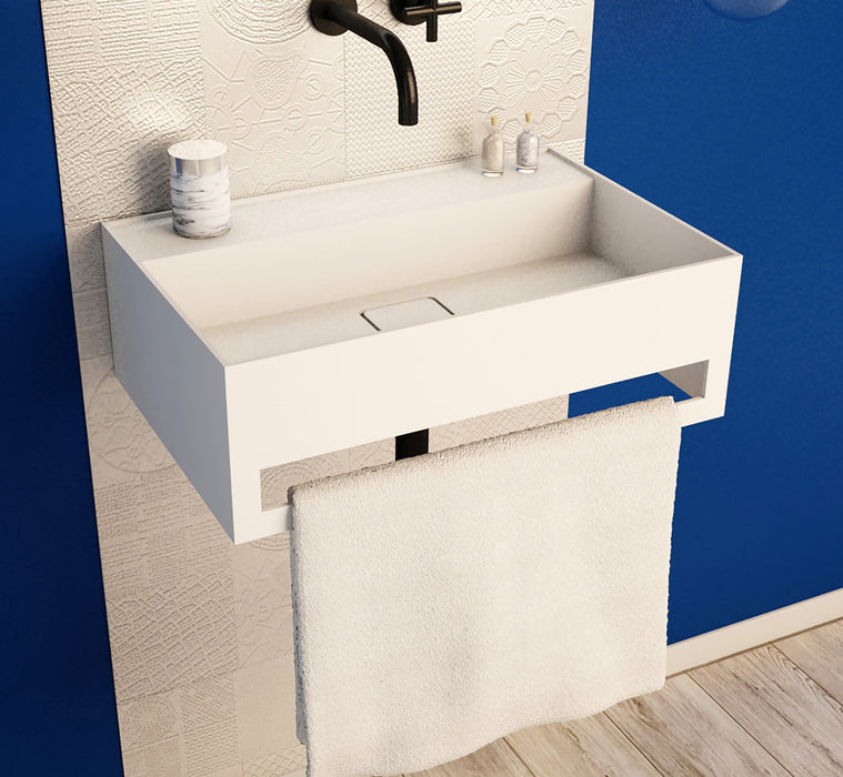 Ideavit Solidbliss-TB Wall Mount Bathroom Sink Towel Bar PS IDV 290309