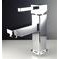 Fresca Versa Single Hole Mount Bathroom Faucet - Brushed Nickel FFT1030BN