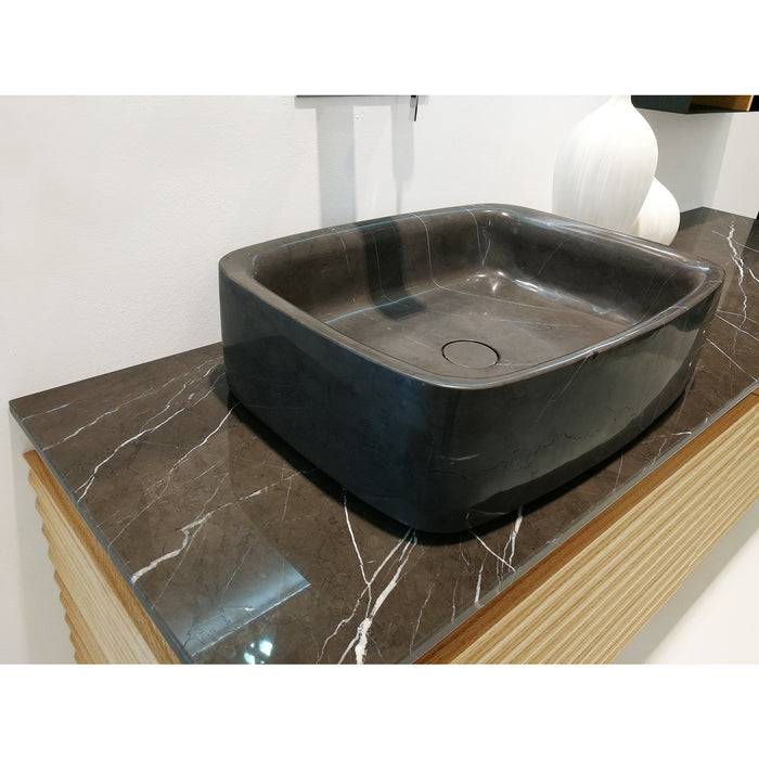Karton Republic Ocala 60” Maple Wall Mount Modern Bathroom Vanity w/Sink VAOCAMA60WMLS