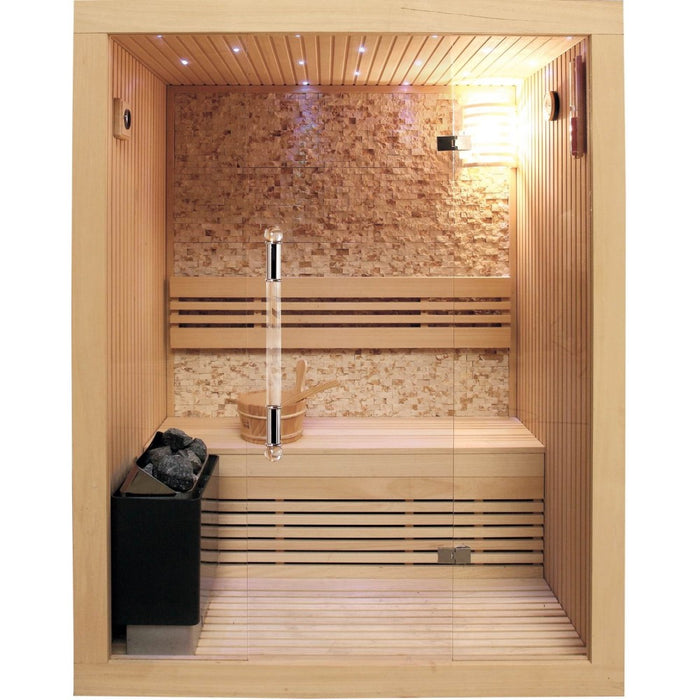 SunRay Westlake 3-Person Traditional Indoor Sauna 300LX