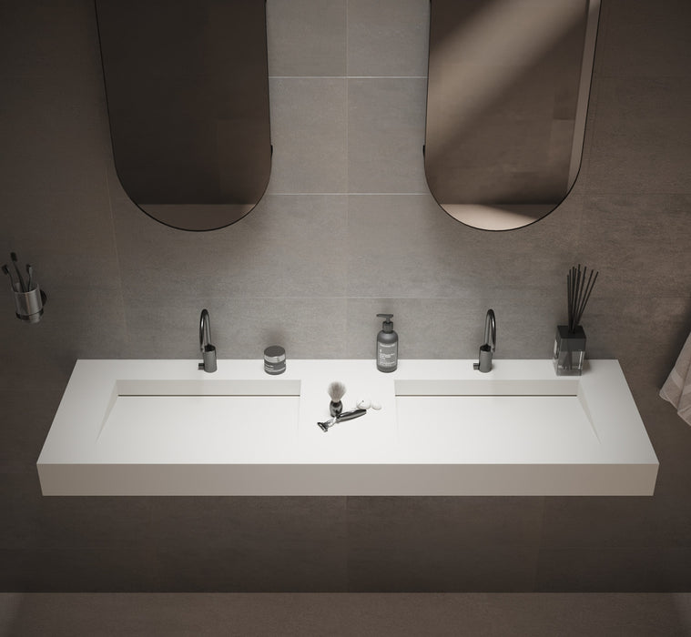 Ideavit Solidsquare 150 Wall Mount Bathroom Sink PS IDV 280178