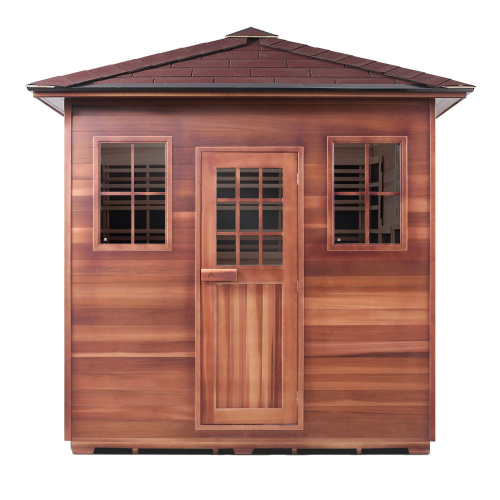 Enlighten Sauna SAPPHIRE 8 Slope Infrared/Traditional Sauna H-36680