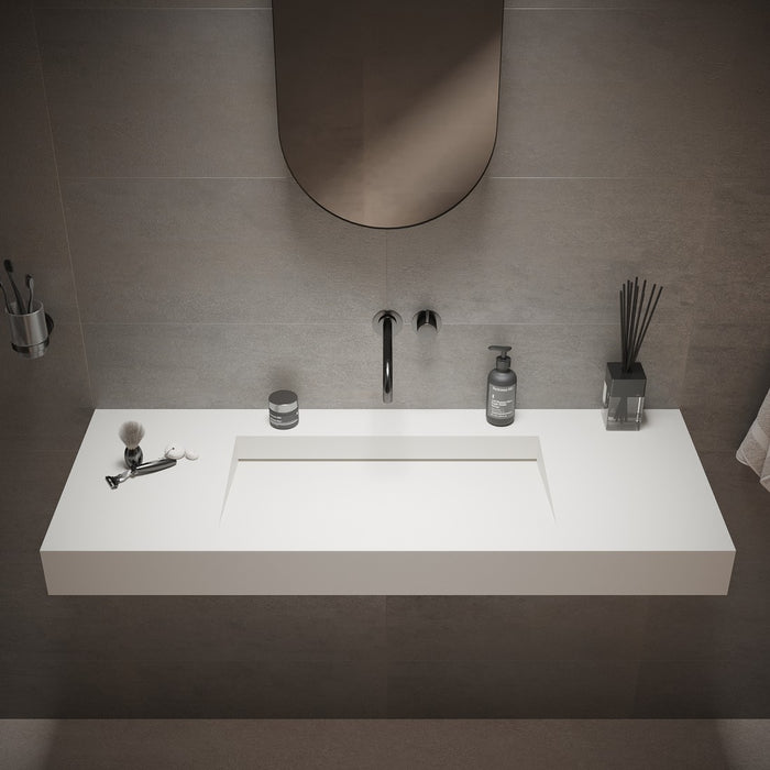Ideavit Solidsquare 120 Wall Mount Bathroom Sink PS IDV 280177