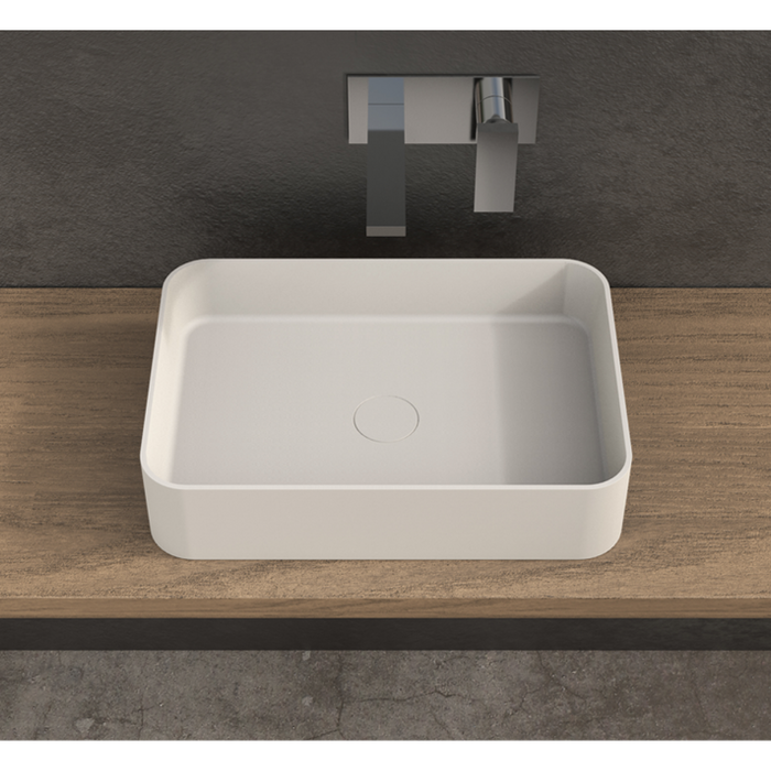 Ideavit Solidthin-SQ Rectangular Vessel Bathroom Sink PS IDV 281618