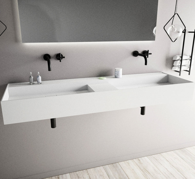 Ideavit Solidbliss 150 Wall Mount Bathroom Sink PS IDV 290284