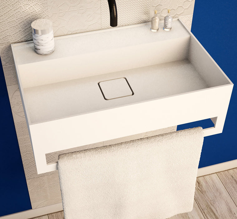 Ideavit Solidbliss-TB Wall Mount Bathroom Sink Towel Bar PS IDV 290309