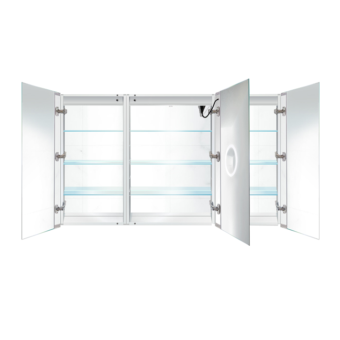 Krugg LED Medicine Cabinet 60″X36″ w/Dimmer & Defogger Svange6036LRR