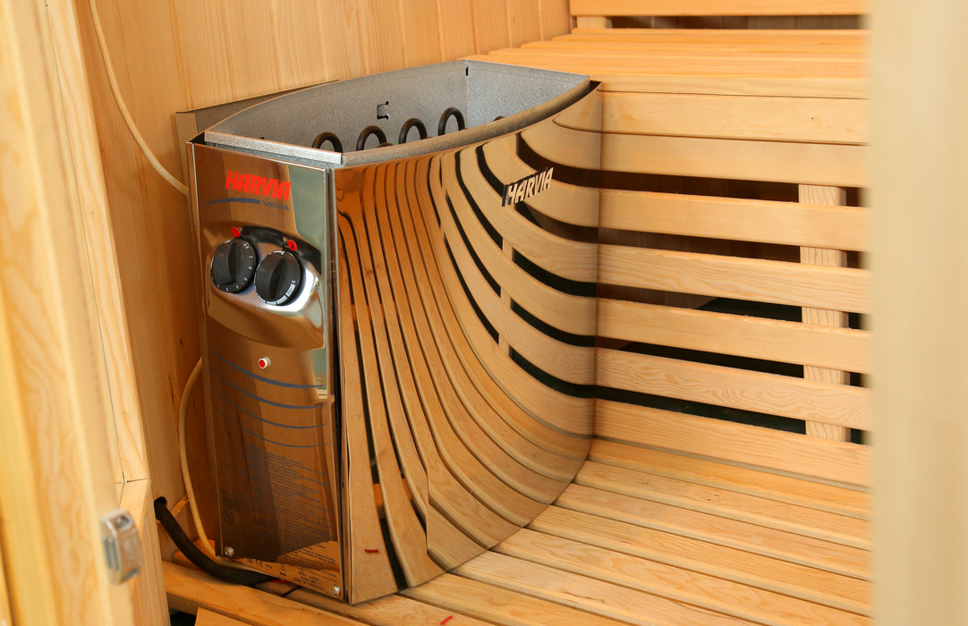 SunRay Cayenne 4-Person Infrared Outdoor Sauna HL400D