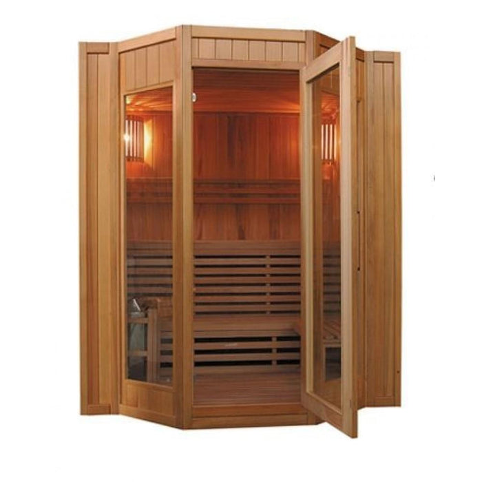 SunRay Tiburon  4-Person Traditional Indoor Sauna HL400SN