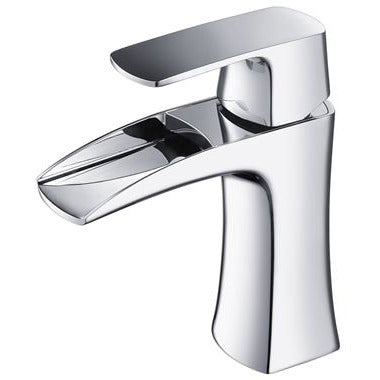 Fresca Fortore Single Hole Mount Bathroom Faucet - Chrome FFT3071CH