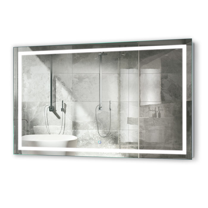 Krugg 54″ X 36″ LED Wall Mirror Icon5436