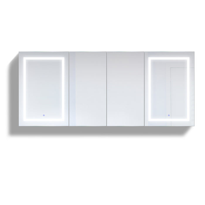 Krugg LED Medicine Cabinet 84″X36″ w/Dimmer & Defogger Svange8436DLLRR