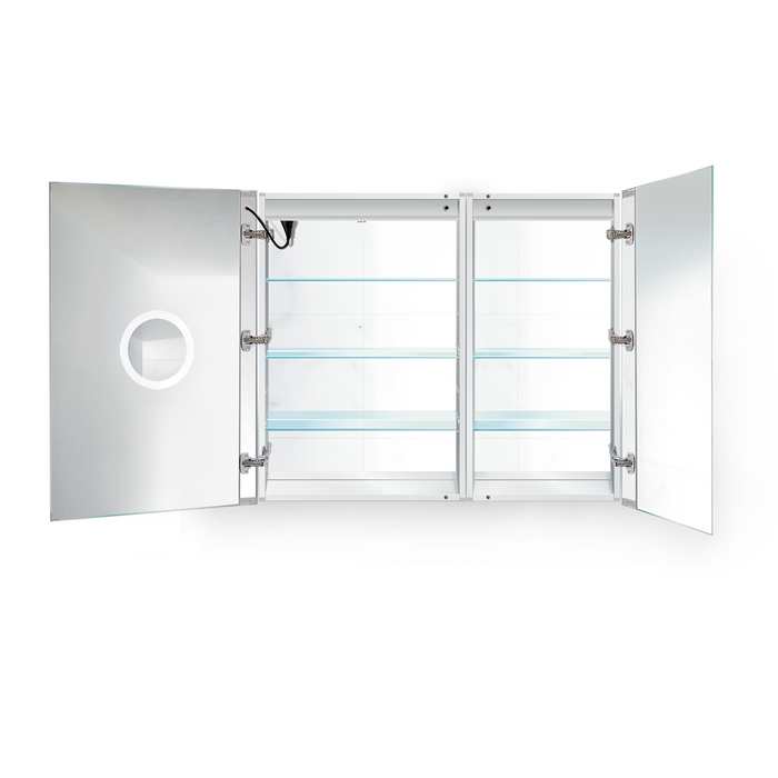Krugg LED Bi-View Medicine Cabinet 42″ X 36″ w/Dimmer & Defogger Svange4236L