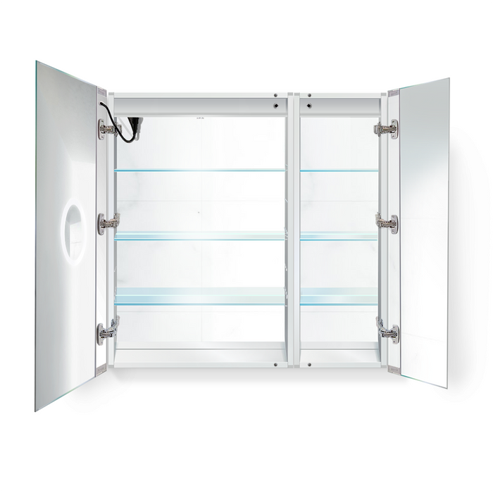 Krugg LED Bi-View Medicine Cabinet 36″X36″ w/Dimmer & Defogger Svange3636L