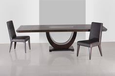 Greg Sheres Lauren Kitchen & Dining Tables, Walnut Extendable AD410-01L-07