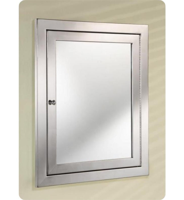 Afina Metro 31" Recessed Large Framed Mirror Medicine Cabinet with Single Door MET-L
