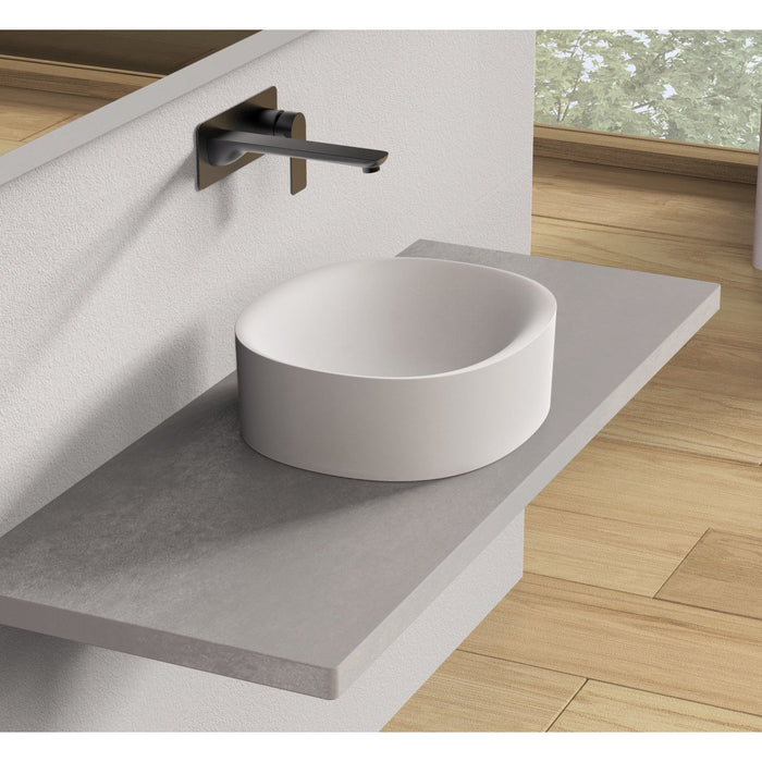 Ideavit Solidcliff- 40 Oval Vessel Bathroom Sink PS IDV 290251