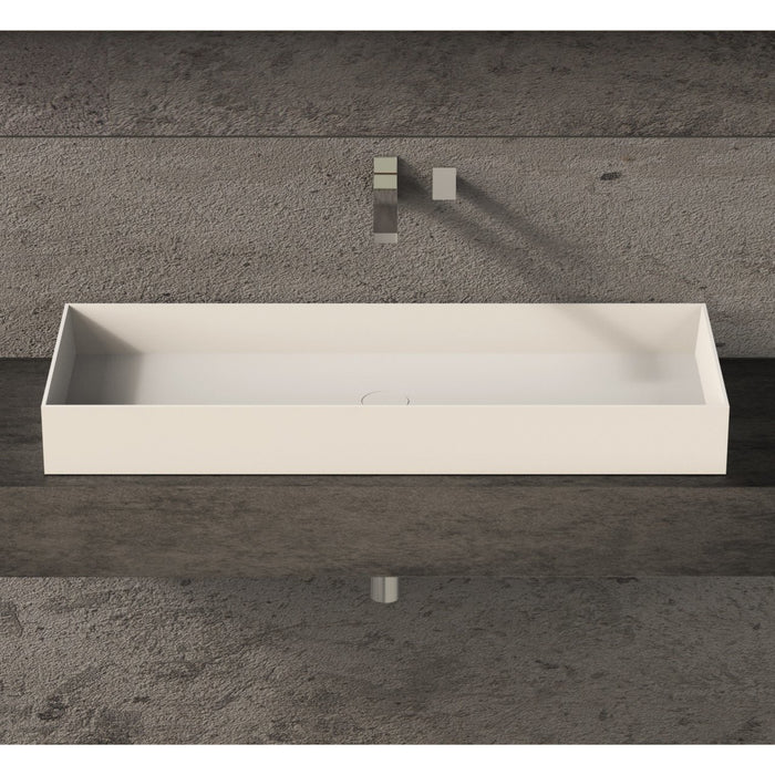 Ideavit Solidjoy-100 Rectangular Vessel Bathroom Sink PS IDV 290027